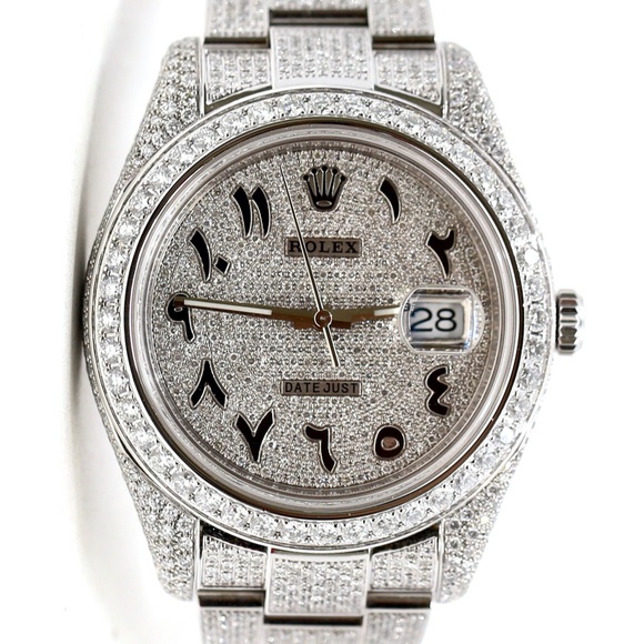 Rolex Other - Rolex Datejust 41mm 20 carat diamonds